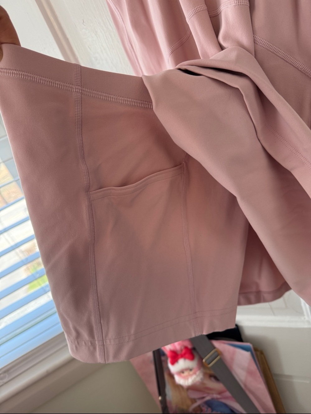 Lululemon Align High-Neck Dress *Light Support, A/B Cup Pink Haze Size 6 - Picture 5 of 11